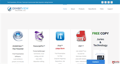 Desktop Screenshot of exhibitview.net